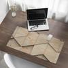 Durable Anti-Slip Desk Mat Geometric 3D Pattern 90x45 cm