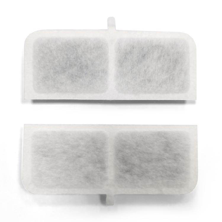 10 Piezas Sistema de Filtración Triple Mascota para Filtro de Fuente para Gato Forma Rectangular