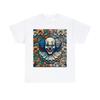 Unisex Adult T Shirt Vintage Floral Pattern Horror Clown Creepy Insane Scary Tee
