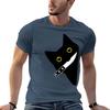 Suspicious Cat TShirt T Shirts For Unisex Cotton Soft Unisex T Shirt Luxury Anime Tshirt TShirt