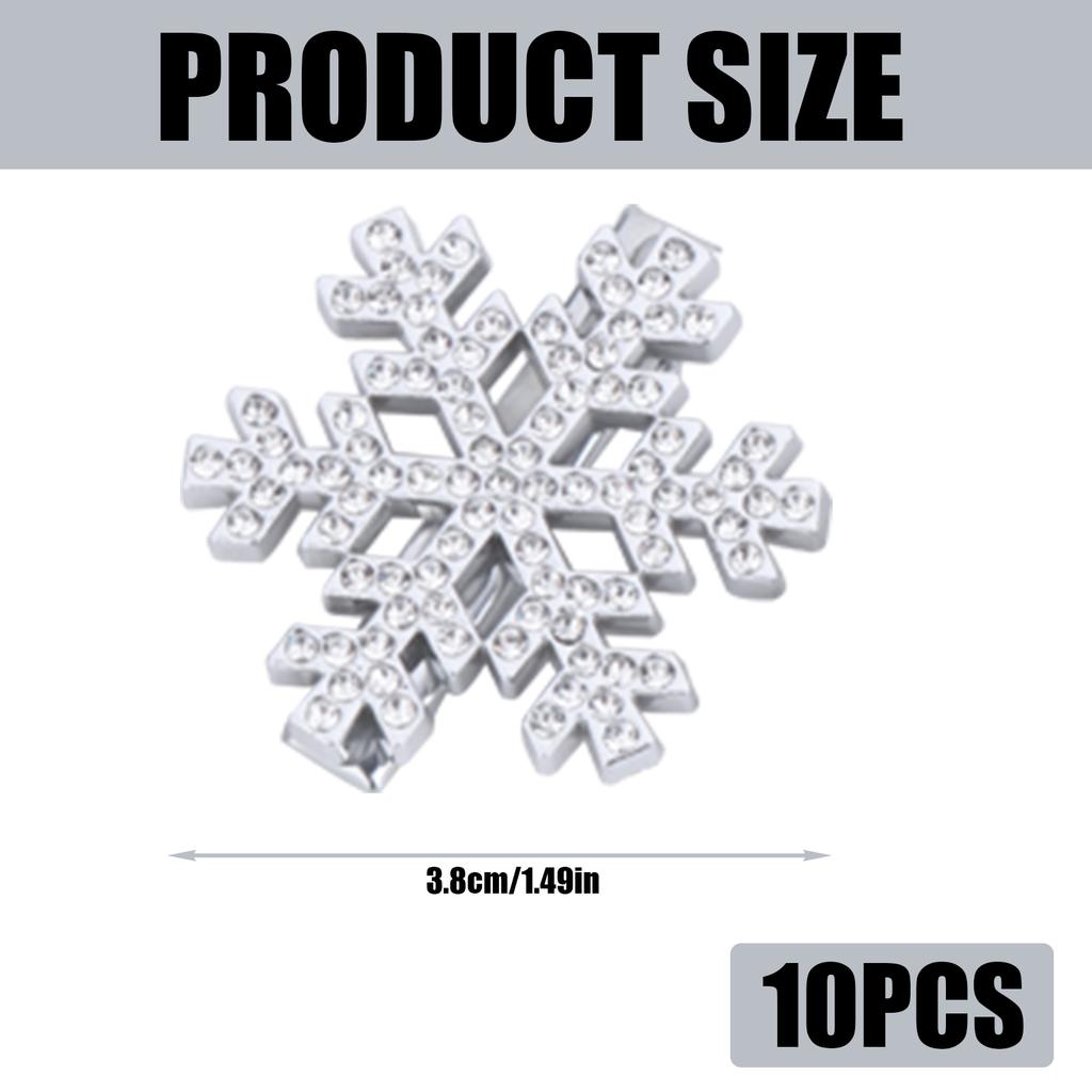 Cute Sparkling Snowflake Duckbill Hairpin Beautiful Snowflake Hairpin Hair Clip Hair Accessory for Fashion Enthusiasts