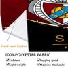 Benfica Eagle Crest Custom Name Wall Tapestry Aesthetic Wall Hanging Printed Fabric Blanket Decorative Tapestries For Bedroom Living Room Home Decor
