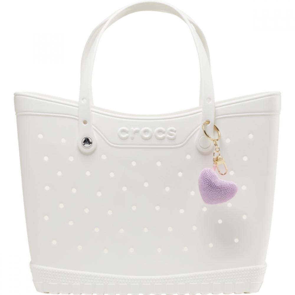 Crocs Plush Gem Heart Bag Charm 212285 510