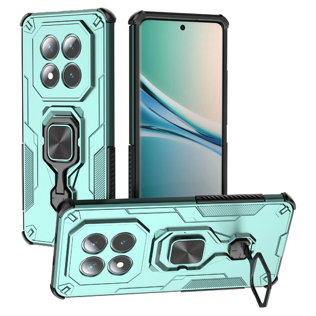 Dla Xiaomi Poco M8 5G/Redmi Note 15 5G (Światowy) Etui Obrotowy Pierścień Podpórka PC + TPU Odporne na Wstrząsy Pokrowiec na Telefon