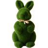 Artificial Moss Bunny Garden Statues Ornaments Durable Lightweight Artificial Animal Ornament for