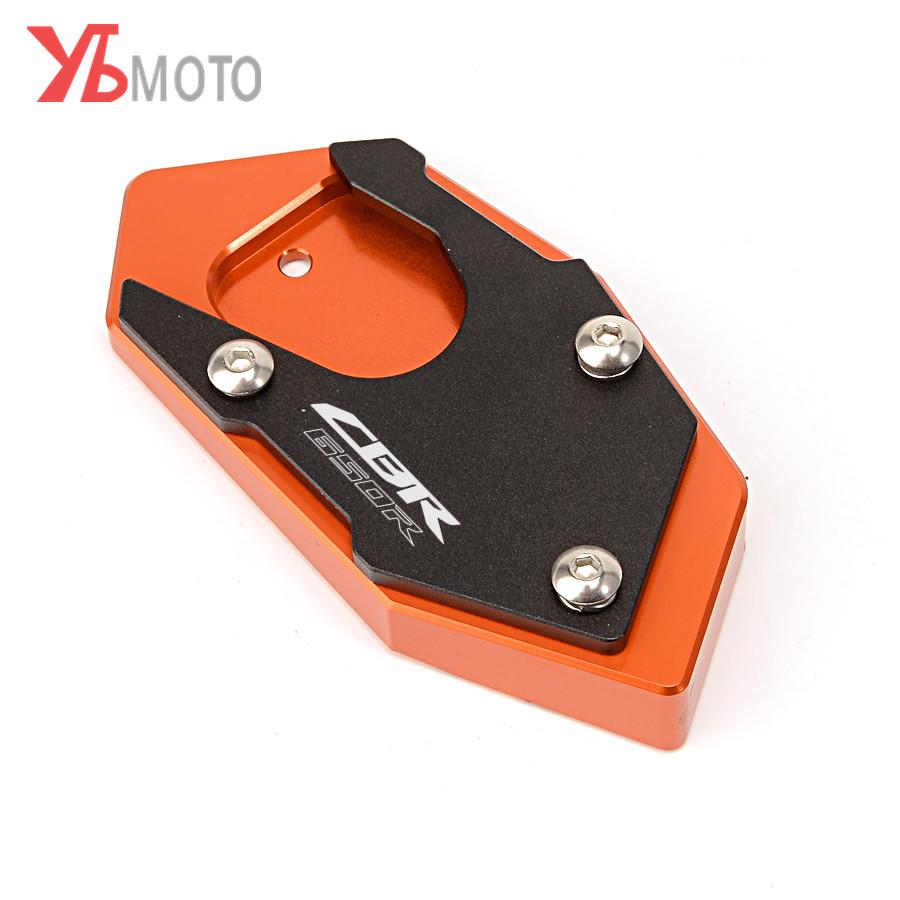 Motorcykel Sidostöd Förstorare Sidostöd Förlängning Stöddyna för HONDA CBR650R CB650R CBR CB 650R 2022 2023