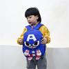 Spider Man Kids Backpack Cartoon Nylon Lightweight School Bag With Cushion Straps For Boys And Girls