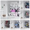 Anime Shower Curtain Bathroom Shower Curtain With Hooks Bathroom Decor Anime Decor Bathroom Accessories Bathroom Curtains