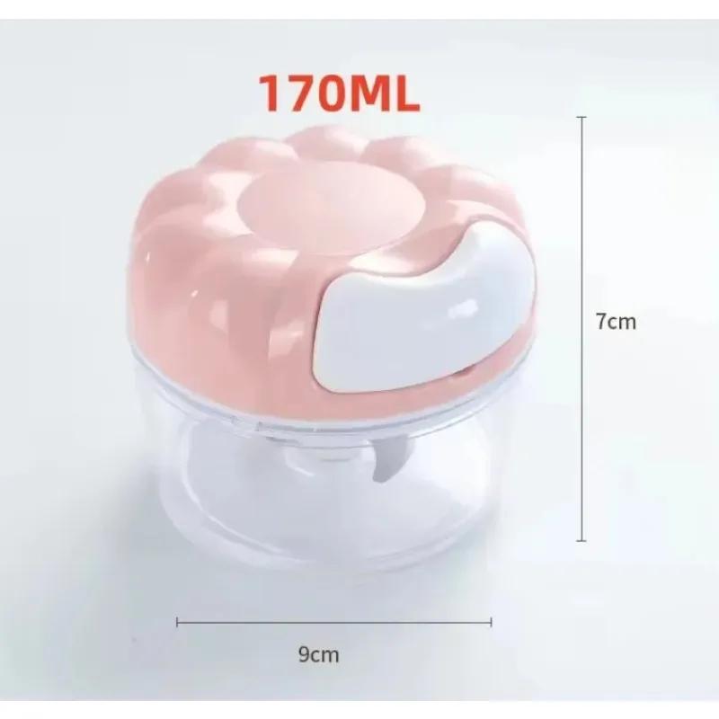 2025 1pc Multi-Function Hand Pull Garlic Press Masher Household Durable Grinder Mini Pulling Garlic Crushing Kitchen Accessories for