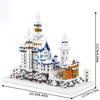 3218 Pieces of World-Famous Landmarks, Swan Lake Castle, World Landscape Architectural Model, Assembly Toys, Decorative Micro Bricks