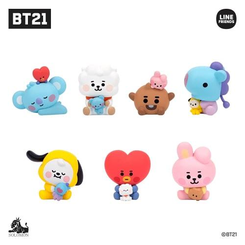 Solomon Shoji BT21 Monitorfigur ver.3 MEIN KLEINER FREUND (CHIMMY) BT21-RFG-3E-CM