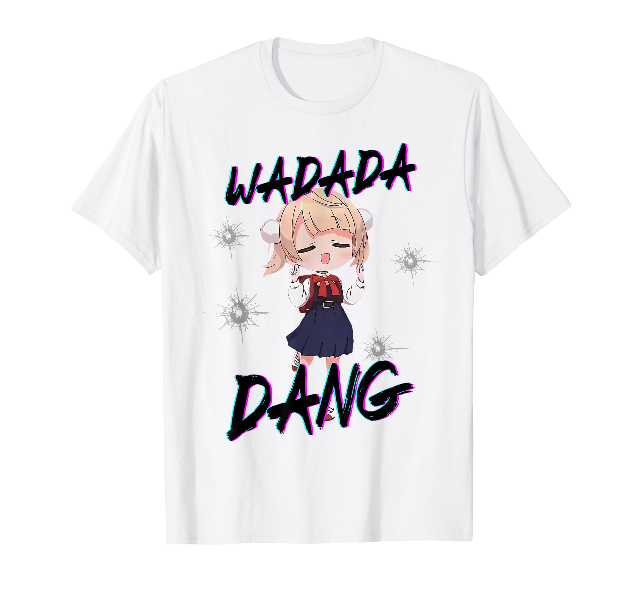 

Wadadadan Lolita Dancing Anime Girl T-shirt