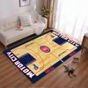 NBA Detroit Pistons Basketball Court Rug Suitable for Use As an Anti-slip Game Mat for Living Room and Bedroom Sofas