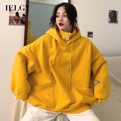 Plus Size Hooded Sweater Women Ins Trendy  Loose