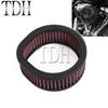 Motorcycle Washable Reusable Intake Cleaner Air Filter For Harley S&S Super E and G Carb Carburetors With Teardrop Air Cleaner
