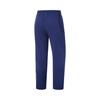 Li Ning Mid Waist Logo Drawstring Knitted Sports Pants Women Bottoms Light-Blue AYKU774-2