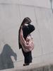 Acoc Glossy Large Tangle Twist Bag_Ash Pink