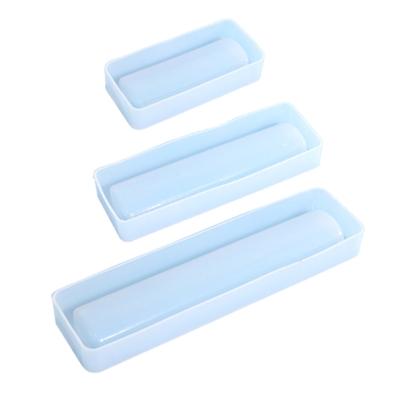 Long Strip Shape Tray Molds Jewelry Necklace Ring Holders Mold DIY Craft Trinket Dish Resin Casting Mould Easy To Clean