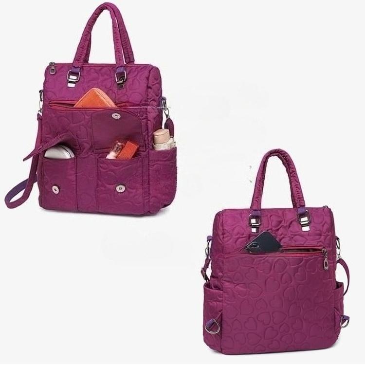 Mochila multiusos de gran capacidad bandolera para mujer