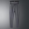 Spring and Autumn Men's Casual Sports Pants Thin Slim-fit Tie-Toe Straight Sweatpants