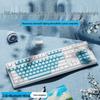 Qianxinzhe MT108 Tri-Mode 108-Key Mechanical Keyboard