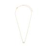 Valentino V Logo Necklace Gold