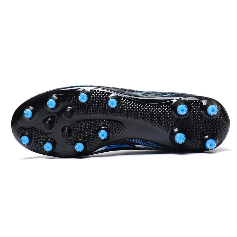 31-44  Football Shoes Shock Absorption Anti-skid and Wear-resistant Long Spike Outdoor Sports Training Football Shoes