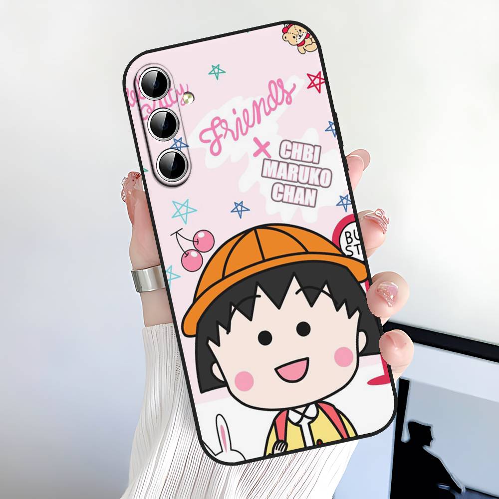 Chibi Maruko Chan Phone Case For Samsung Galaxy S21 S22 S23 S24ULTRA S25ULTRA FE Ultra Plus5G A52S S26 Soft Cover