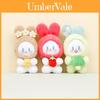 Creative Tomato Bunny Plush Keychain Soft Stuffed Toy Adorable Bag Accessory