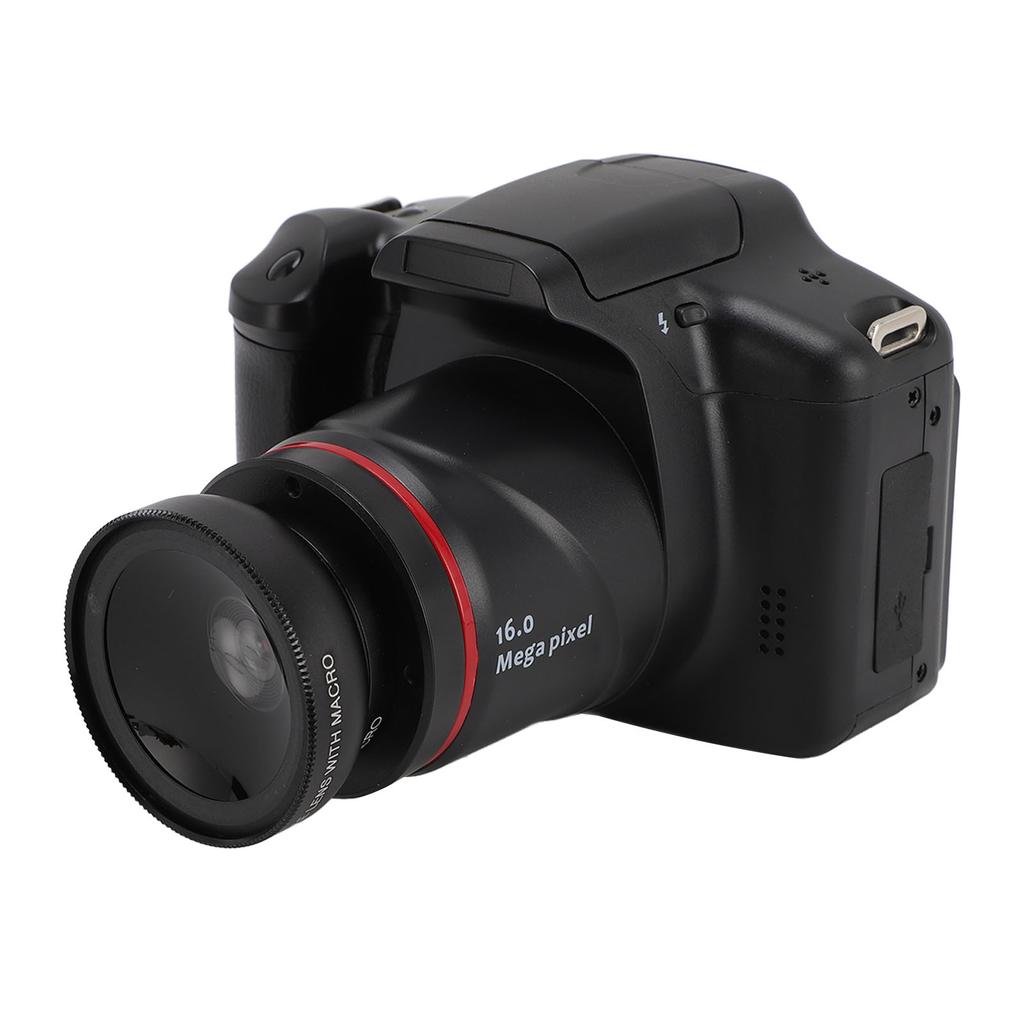 Kompakte Digitalkamera 180 Grad Flip Screen 16MP HD Tragbare 16X Digitalzoom-Kamera mit