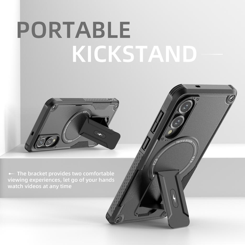 Durable Armor Case Accessories for Samsung Galaxy S25 Edge S24 Ultra Plus A56 A16 5G A36 A26 A55 A35 A15 A54 A14 Srong Cover