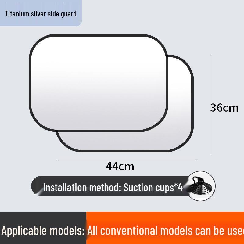 

Car Side Window Heat Insulation Sunshade with Suction Cup