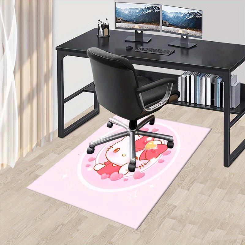 

Office Rug Kitty, Hearts Anti-Slip Rug, Machine Washable for Living Room, Bedroom, Office, Multiple Sizes, Bedroom Mat, Decorative Mat, Durable Mat, L 60cm by 90cm
