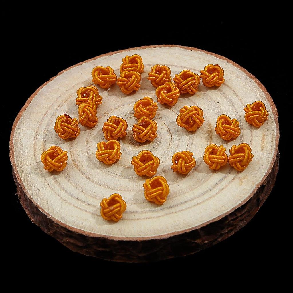 10st färgglada distansknut gör-det-själv-halsband armband rep distanshållare Flätad spole Rep Kedjeände Spänne Smycketillbehör Hitta