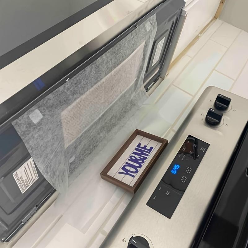 Papierowy filtr tłuszczu do okapu Pochłaniacz oleju Stoper brudu Akcesoria kuchenne domowe