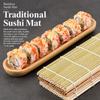 Green Skin Bamboo Sushi Rolling Mat Multi Size Sushi Making Tool Sushi Mat Kitchen Food Making