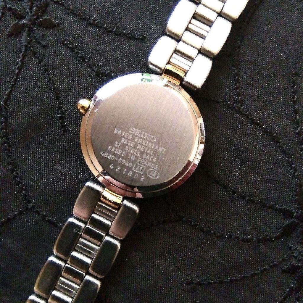 [USED] SEIKO LUCENT Wristwatch (Quartz) White/Gold