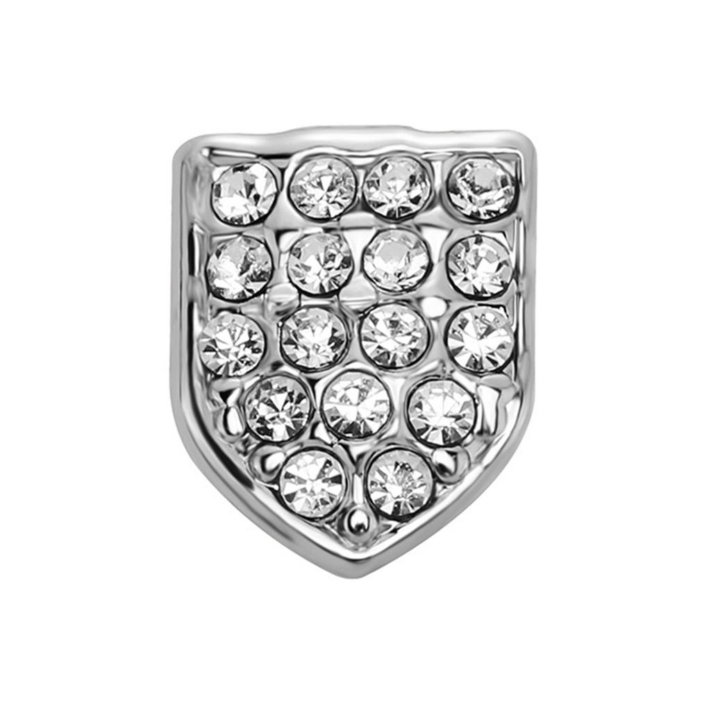 Stylish Single Tooth Accessory with Zircon Detailing Sparkling Tooth Cover Suitable for Parties and Music Festivals
