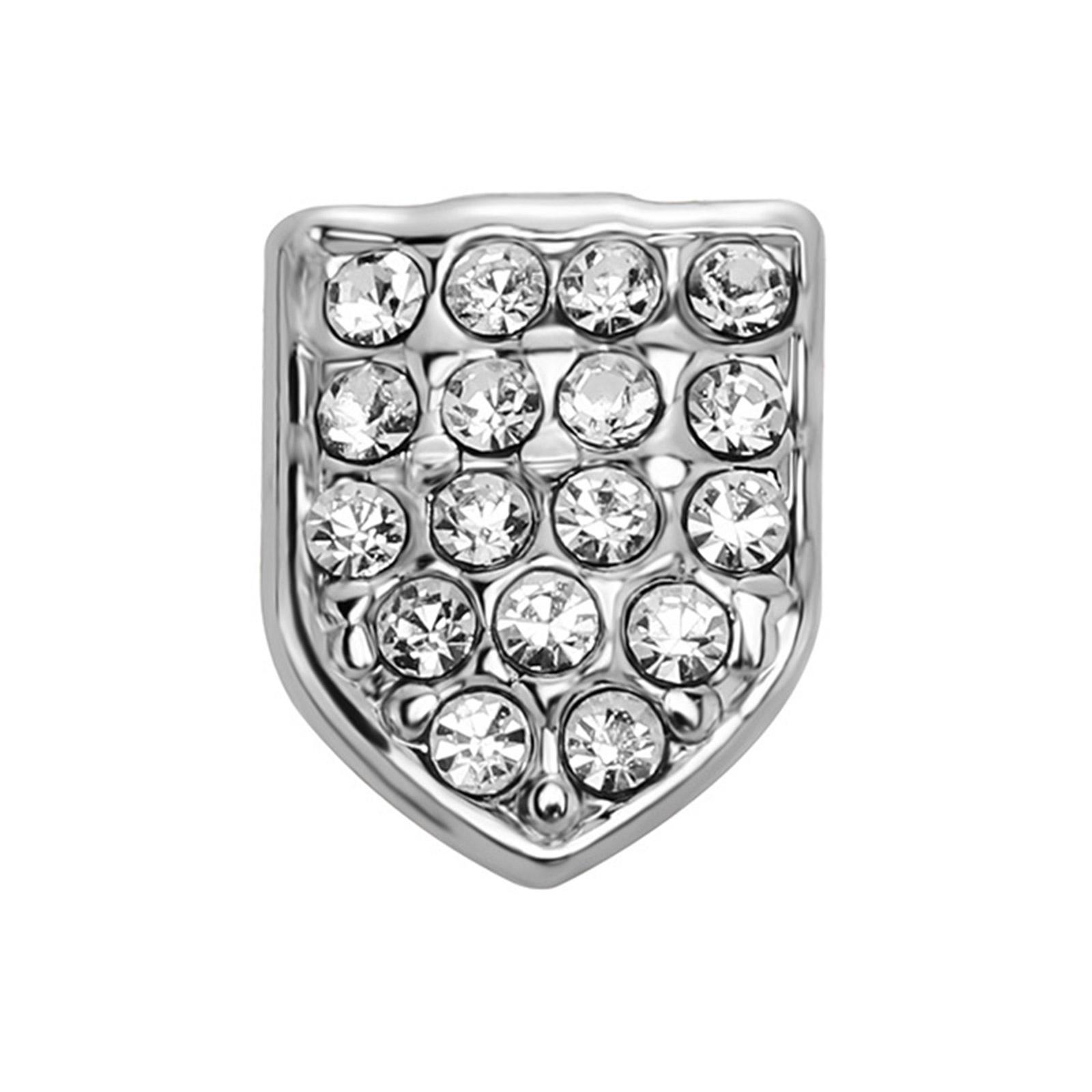 

Полная циркониевая декорация на один зуб, хип-хоп стиль, накладка на зуб, удобная в носке, зубной блеск для мужчин и женщин, для вечеринок серебряный