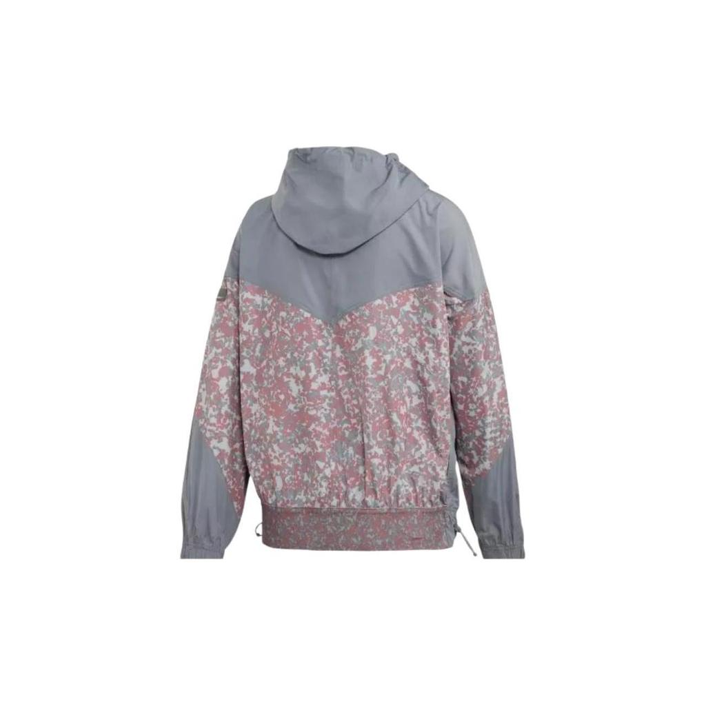 adidas X Collaboration Stella McCartney Veste à capuche décontractée confortable Veste Femme Grise FI7977