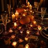Halloween Battery Operated String Lights with Pumpkin Decorations for Indoor Outdoor Party Decor