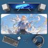 Wuthering Waves LuukHerssen Mousepad overlock offices Gaming keyboard Mouse Pad Anime Rubber HD Printing xmm XXL Desk Mat