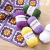 40g 4-Ply Combed Milk Cotton Yarn - Little Doctor, Medium-Thick for DIY Knitting Projects: Dolls, Cushions, Blankets