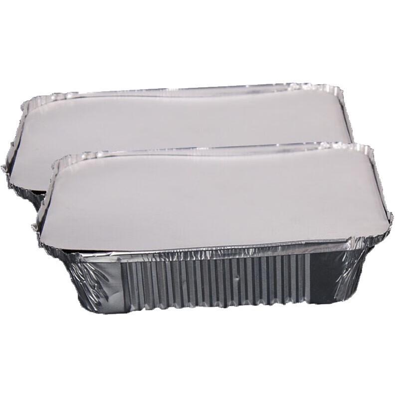 Homeglen Wegwerp Aluminiumfolie Kom met Deksel