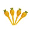 1pc golf professional tees 70mm/2.76inch Yellow/Green Tool Nail for Accessories - Fruit