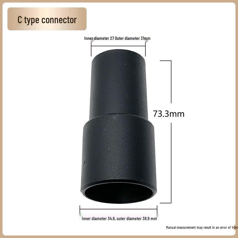 Universal Vacuum Cleaner Hose Connector & Reducer Adapter