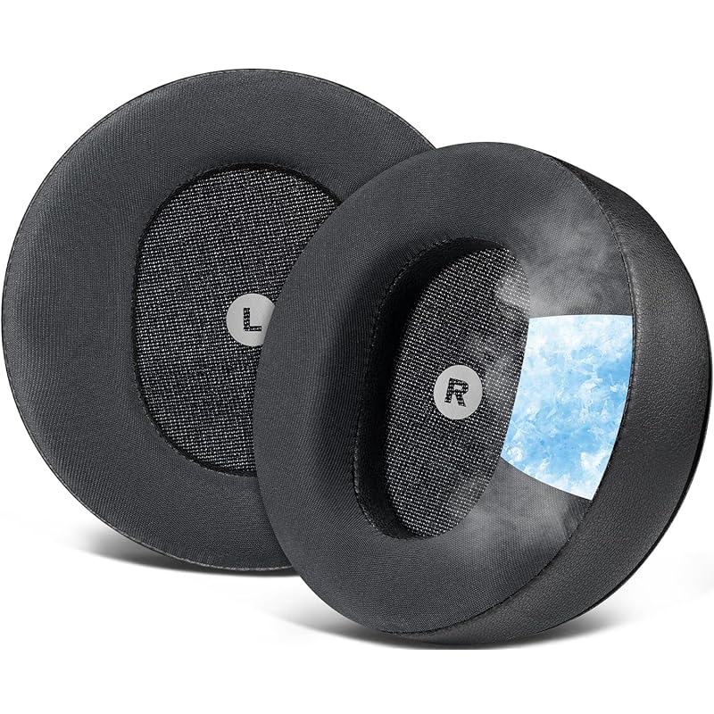 

SOULWIT cooling gel pad ear pads correspondence Audeze Compatible with Maxwell headset exchange ear cushion high density foam ear cup ice silk head