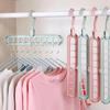 Clothes hanger organizer closet organizer Space Saving Hanger Multi-port magic hanger Plastic Scarf cabide hangers for clothes