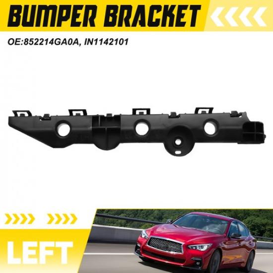 Bumper Retainer Bracket Rear LH+RH Lower For 2014-2015 Infiniti Q50 Hybrid Sport