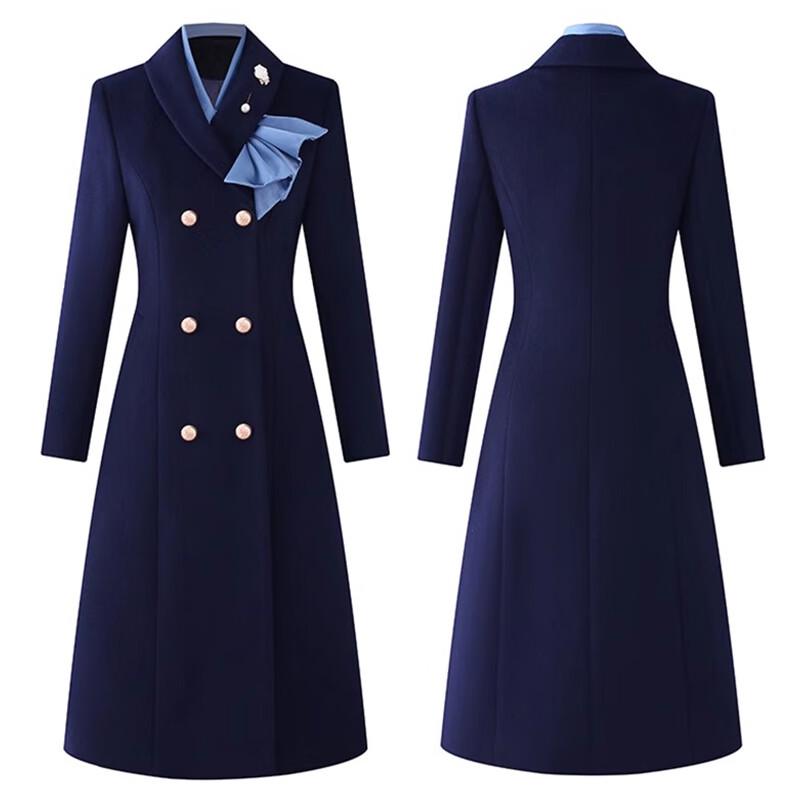 Taluoman Guofeng Wool Blend Professional Overcoat